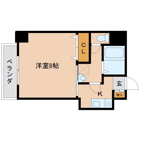 大和八木駅 徒歩4分 4階の物件間取画像